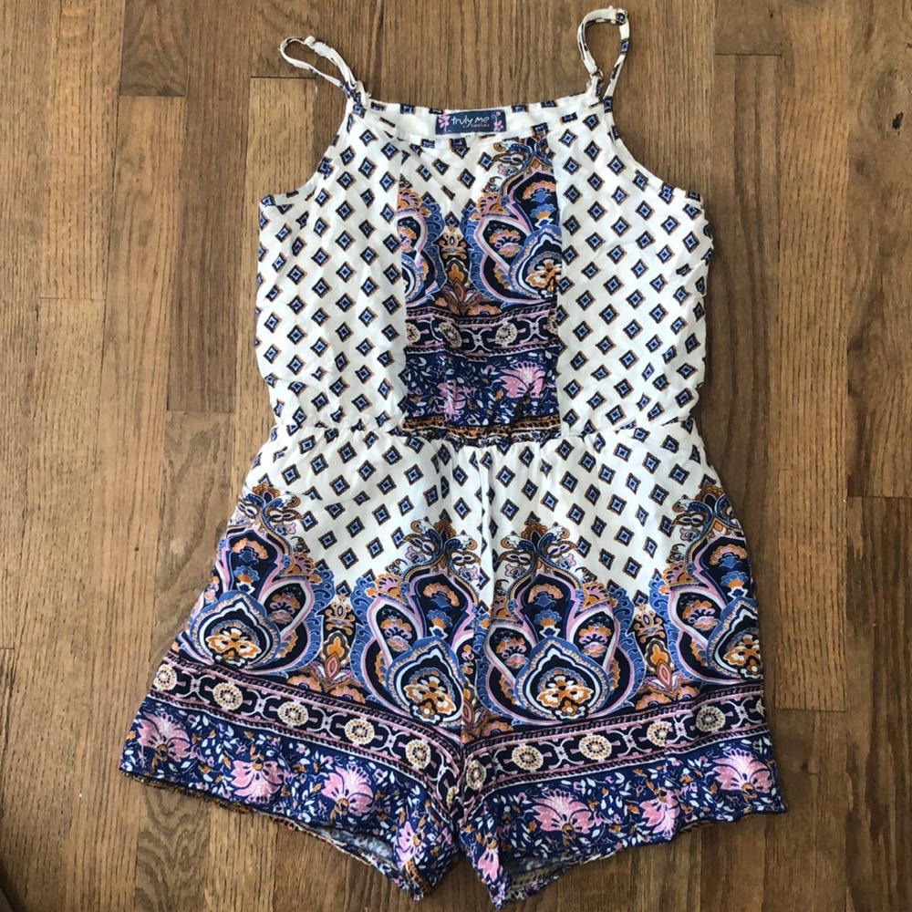 Truly Me one piece Romper size 12